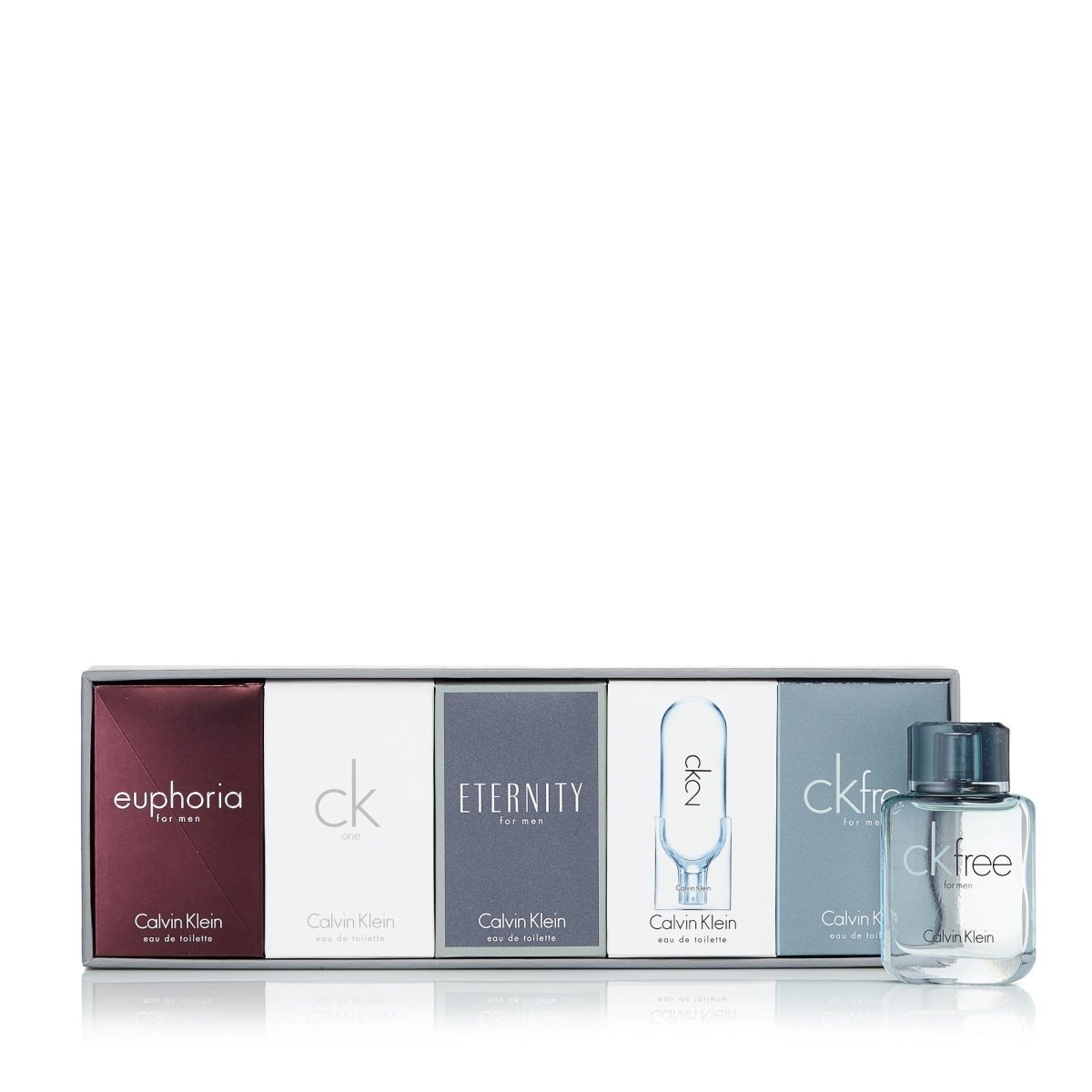Calvin Klein Miniature Set for Men by Calvin Klein 0.3 oz. Each