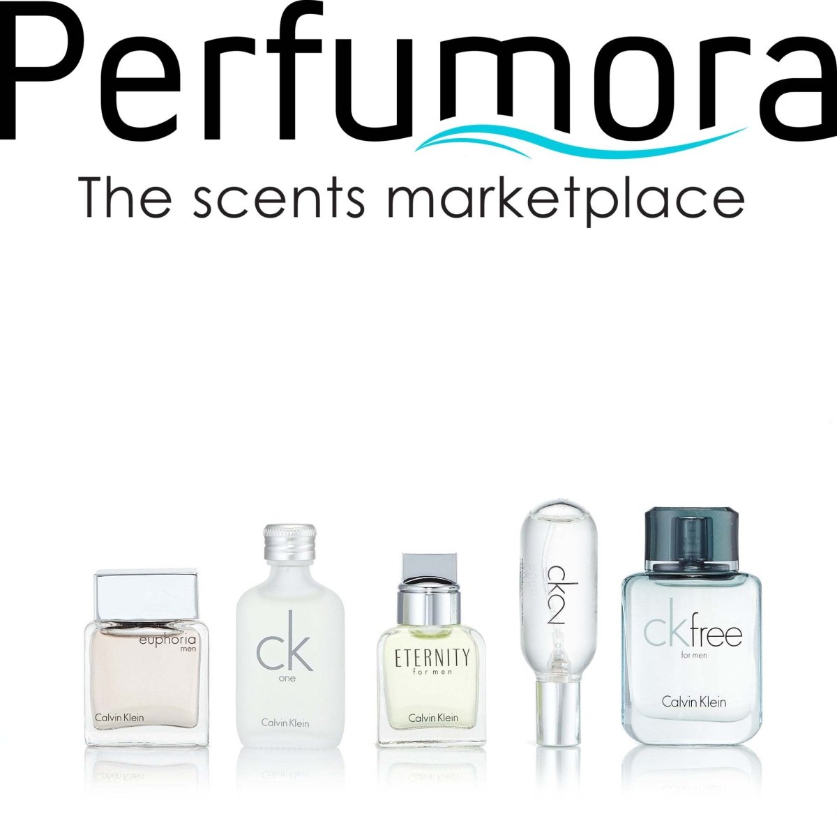 Calvin Klein Miniature Set for Men by Calvin Klein 0.3 oz. Each