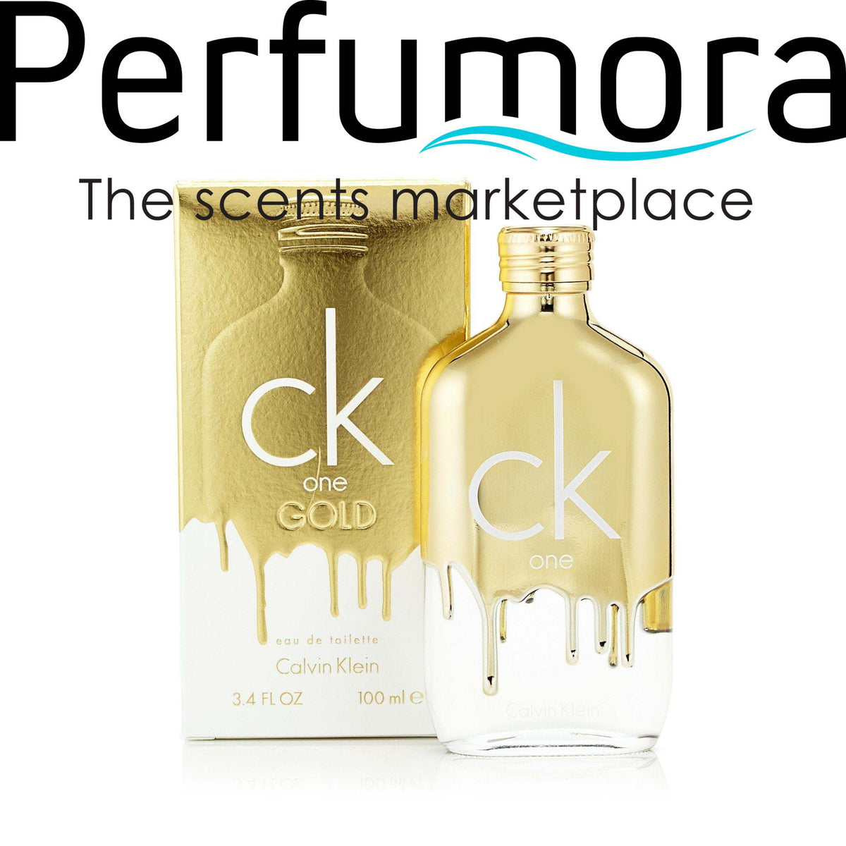 CK One Gold Eau de Toilette Spray for Women and Men by Calvin Klein 3.4 oz.