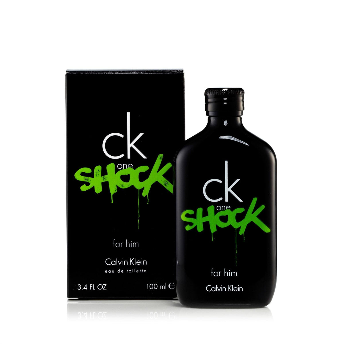 Calvin Klein Ck One Shock Eau de Toilette Mens Spray 3.4 oz.