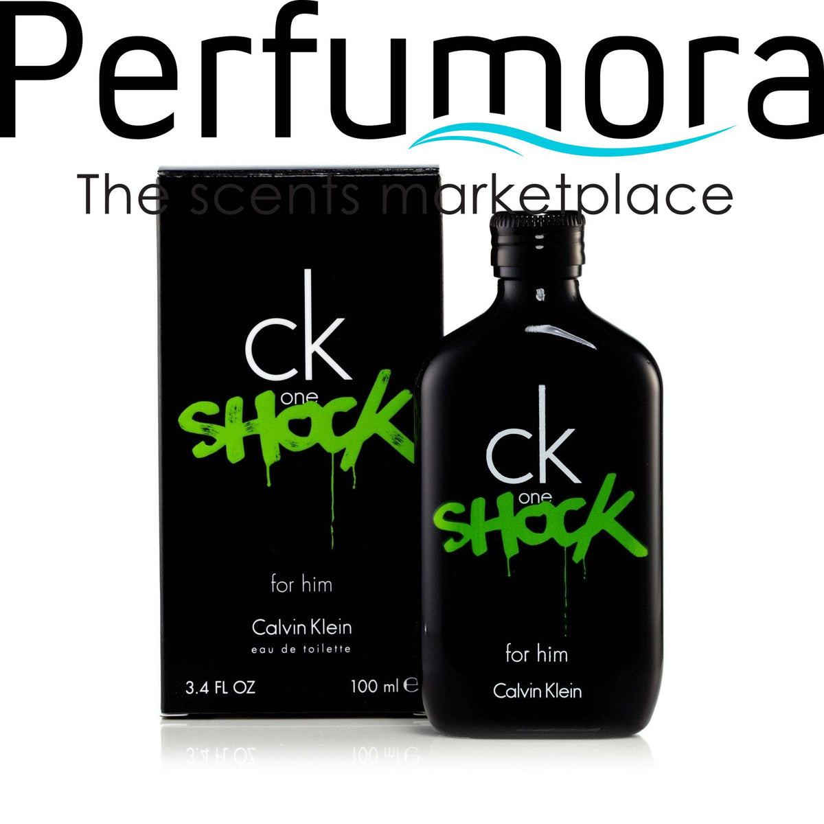 Calvin Klein Ck One Shock Eau de Toilette Mens Spray 3.4 oz.