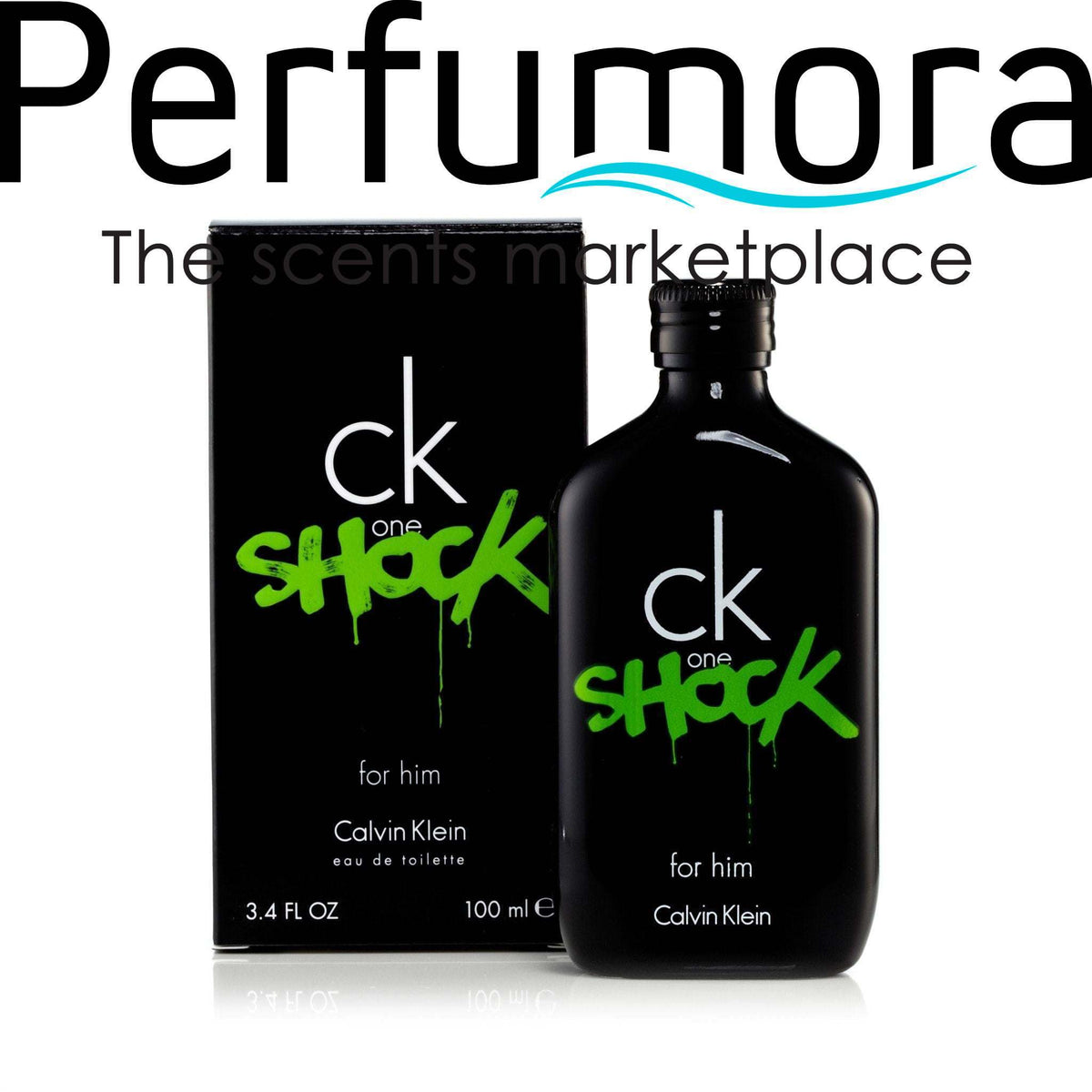 Calvin Klein Ck One Shock Eau de Toilette Mens Spray 3.4 oz.