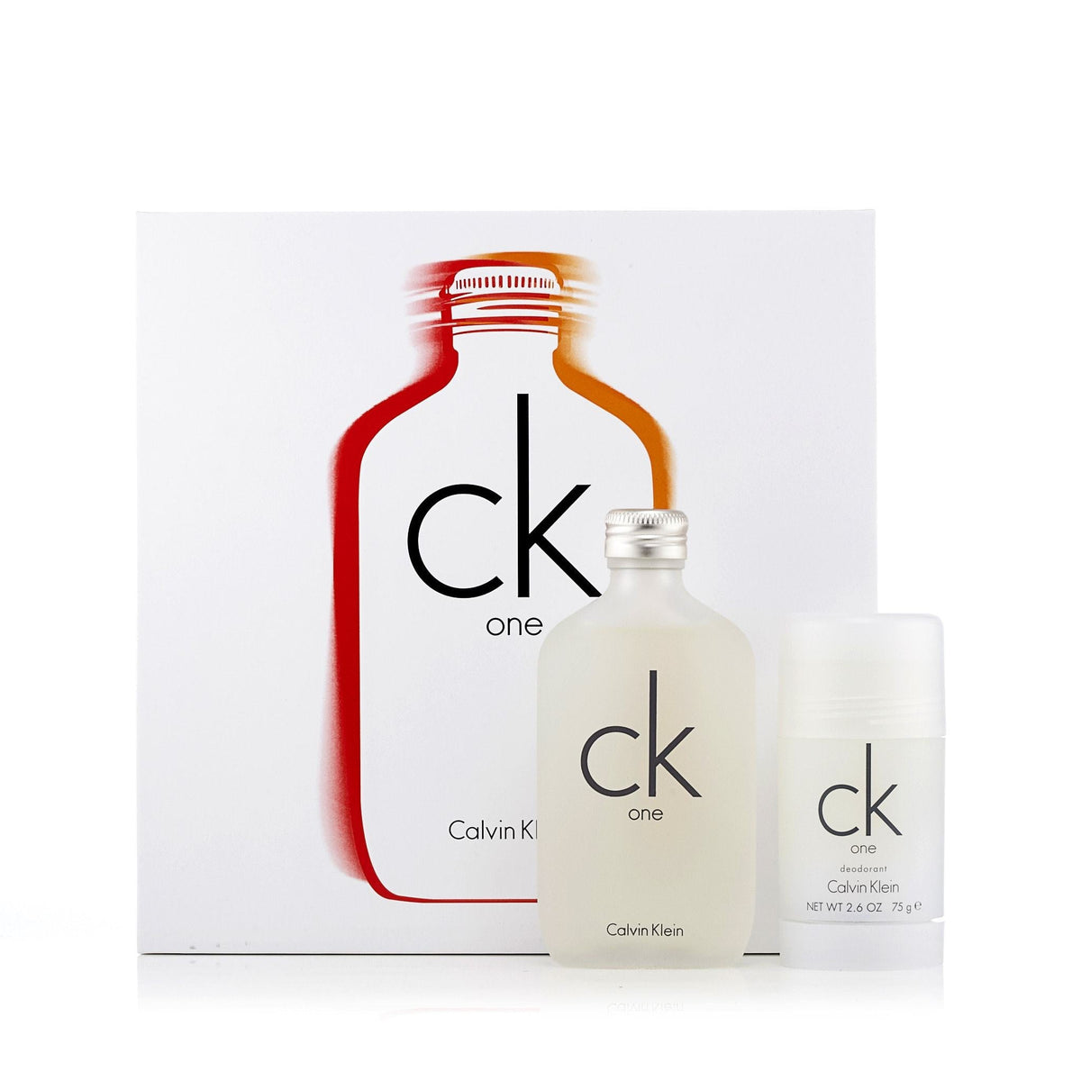 CK One Gift Set EDT and Deodorant for Women and Men by Calvin Klein 3.4 oz.