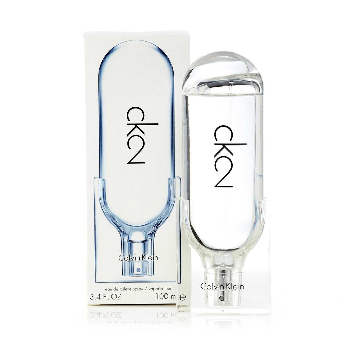 CK2 Eau de Toilette Spray for Women and Men by Calvin Klein 3.4 oz.