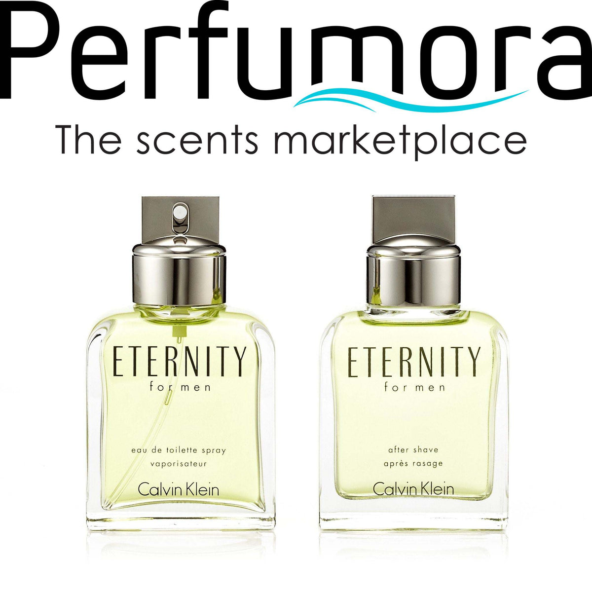 Eternity Eau de Toilette Spray and After Shave for Men by Calvin Klein 3.4 oz.