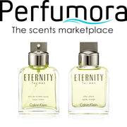 Eternity Eau de Toilette Spray and After Shave for Men by Calvin Klein 3.4 oz.