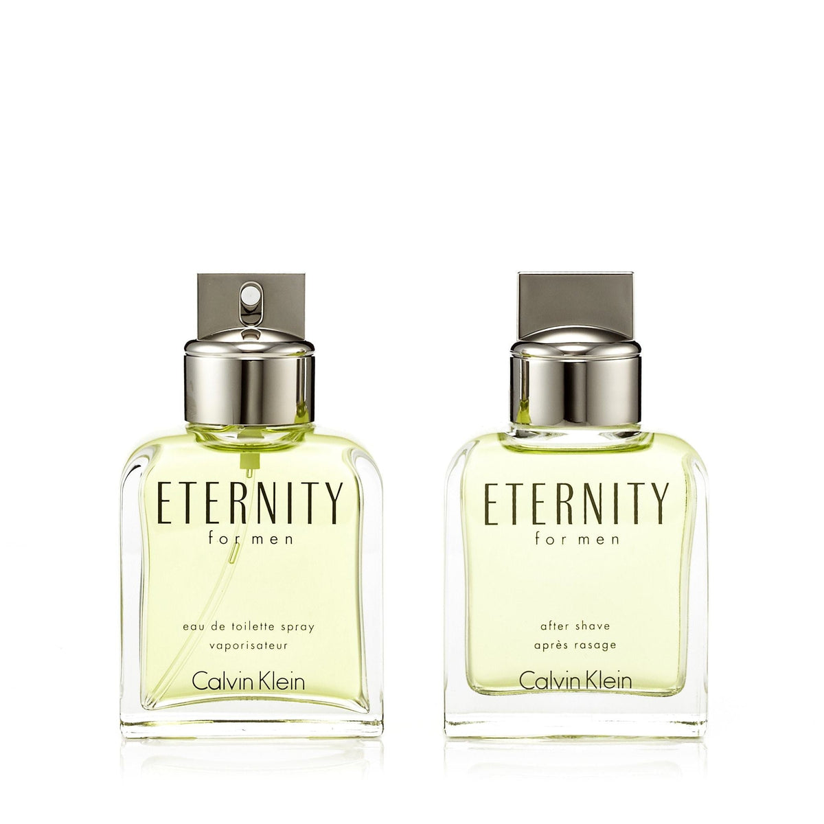 Eternity Eau de Toilette Spray and After Shave for Men by Calvin Klein 3.4 oz.