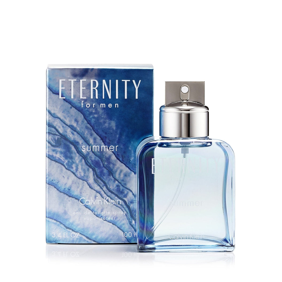 Calvin Klein CK Eternity Summer 2015 Eau de Toilette Mens Spray 3.4 oz. 