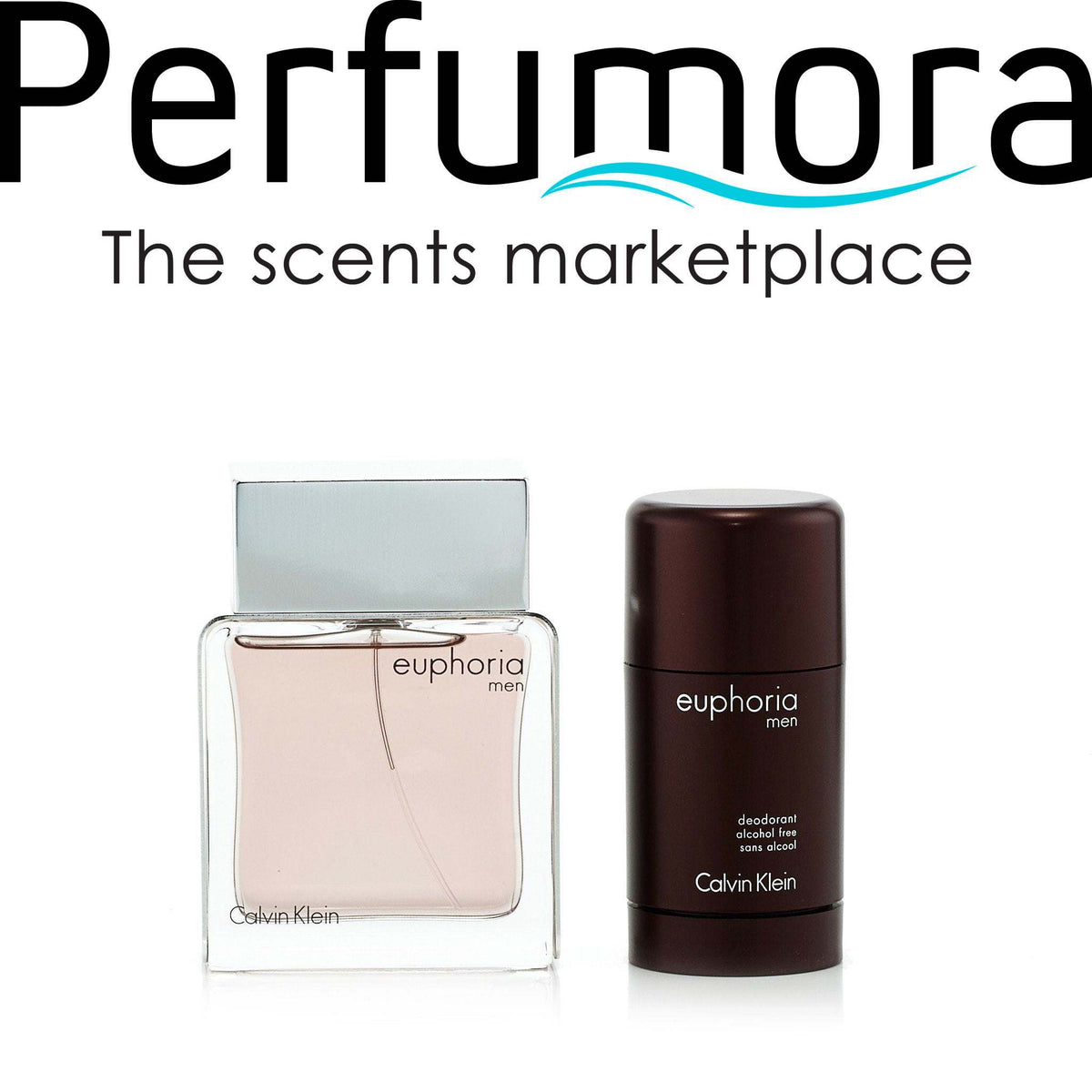 Euphoria Gift Set Eau de Toilette and Deodorant for Men by Calvin Klein 3.4 oz.