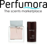 Euphoria Gift Set Eau de Toilette and Deodorant for Men by Calvin Klein 3.4 oz.