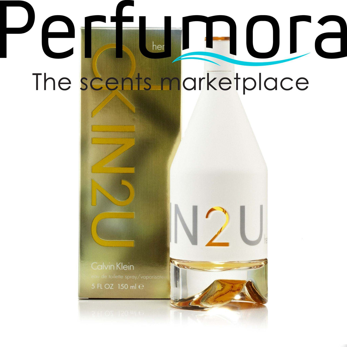 Calvin Klein In2U Eau de Toilette Womens Spray 5 oz.
