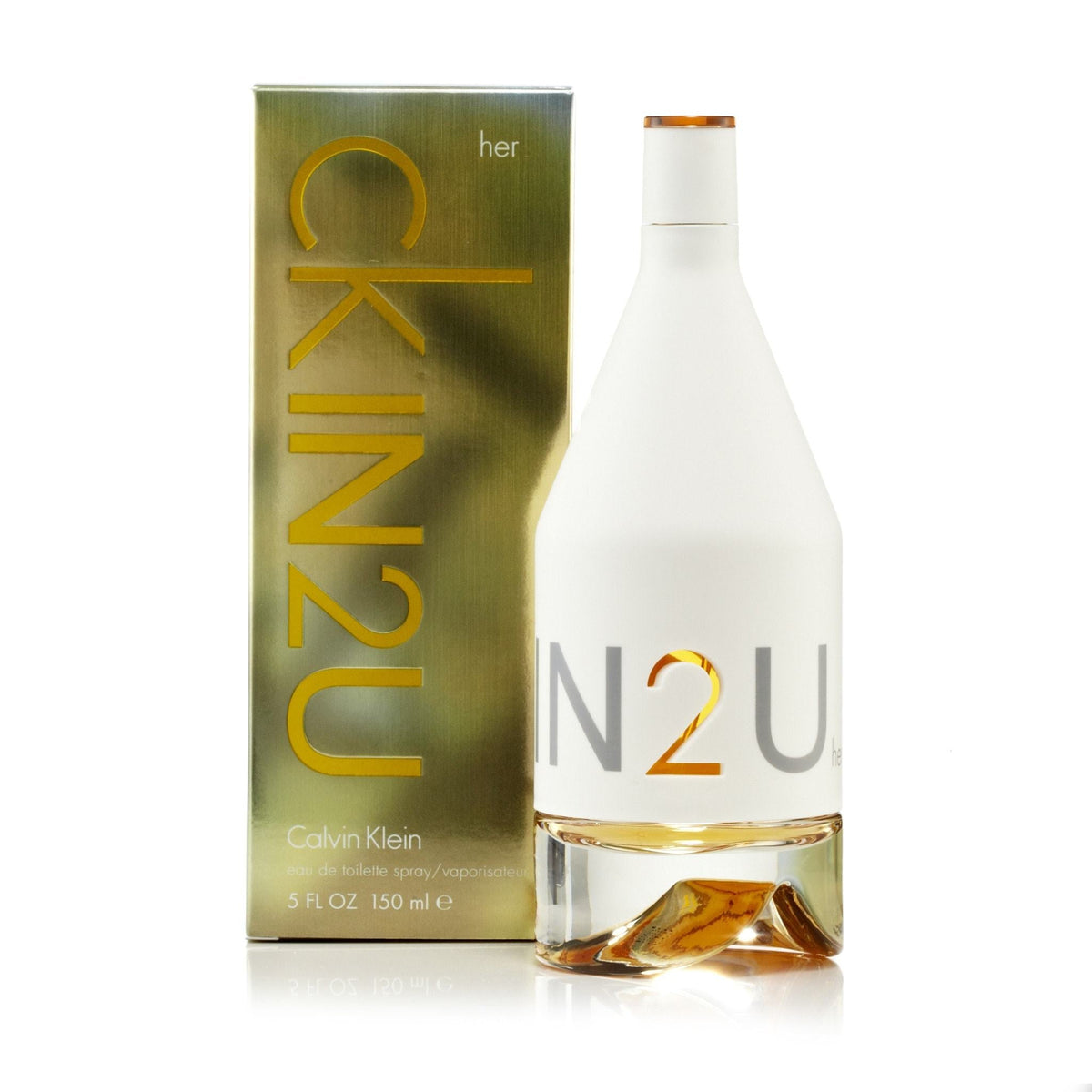 Calvin Klein In2U Eau de Toilette Womens Spray 5 oz.