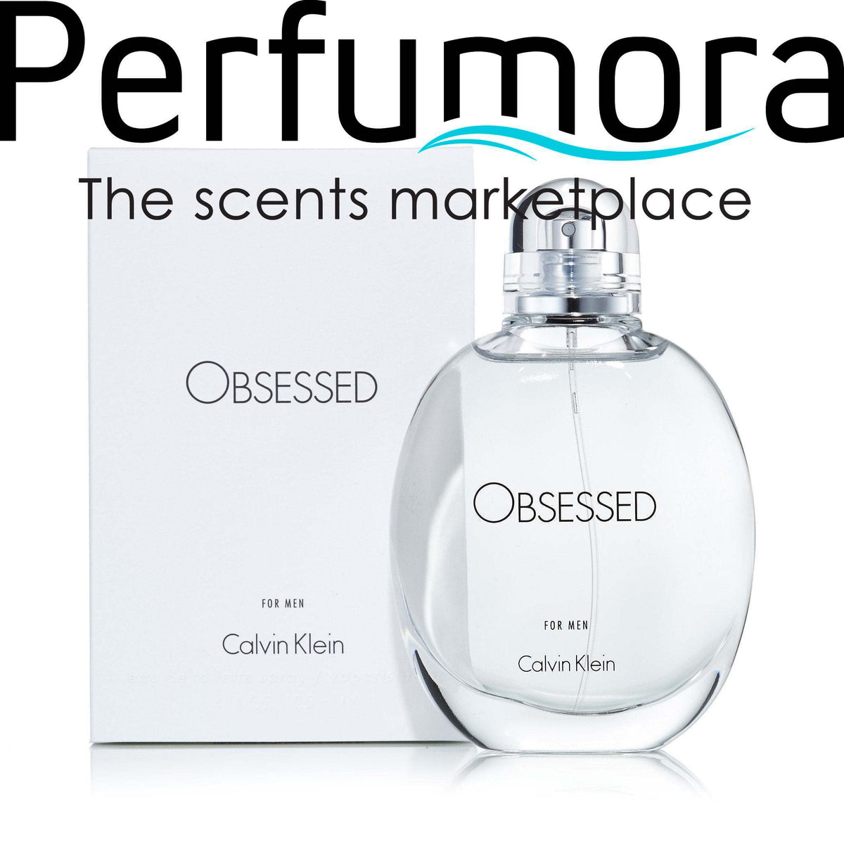 Obsessed Eau de Toilette Spray for Men by Calvin Klein 3.4 oz.