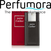 Cartier Santos Eau de Toilette Mens Spray 3.3 oz.