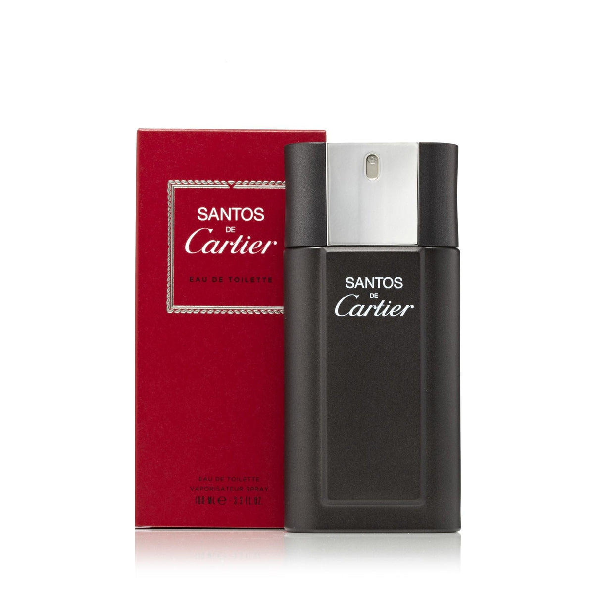 Cartier Santos Eau de Toilette Mens Spray 3.3 oz.