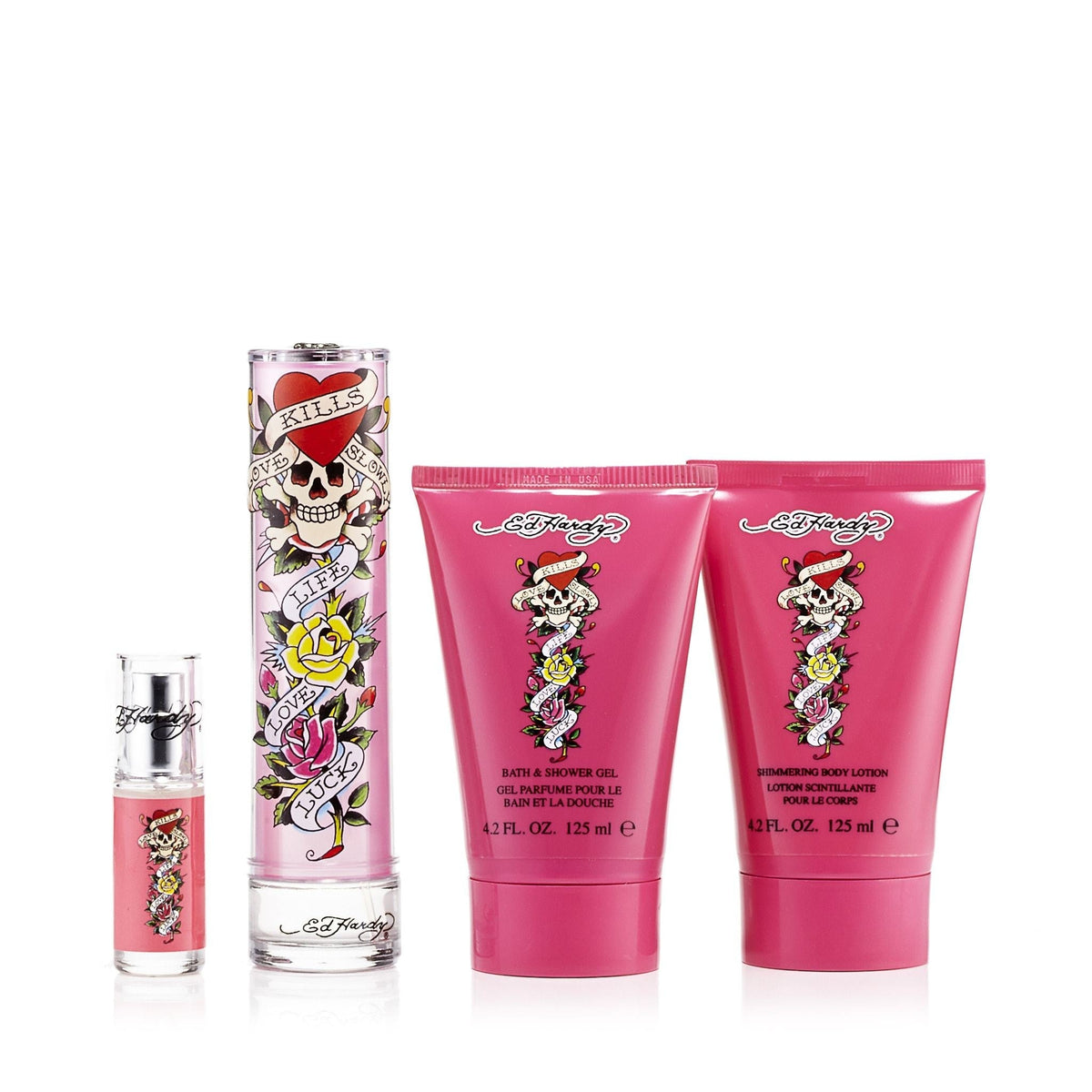 Christian Audigier Ed Hardy Gift Set Womens 1.7 oz.