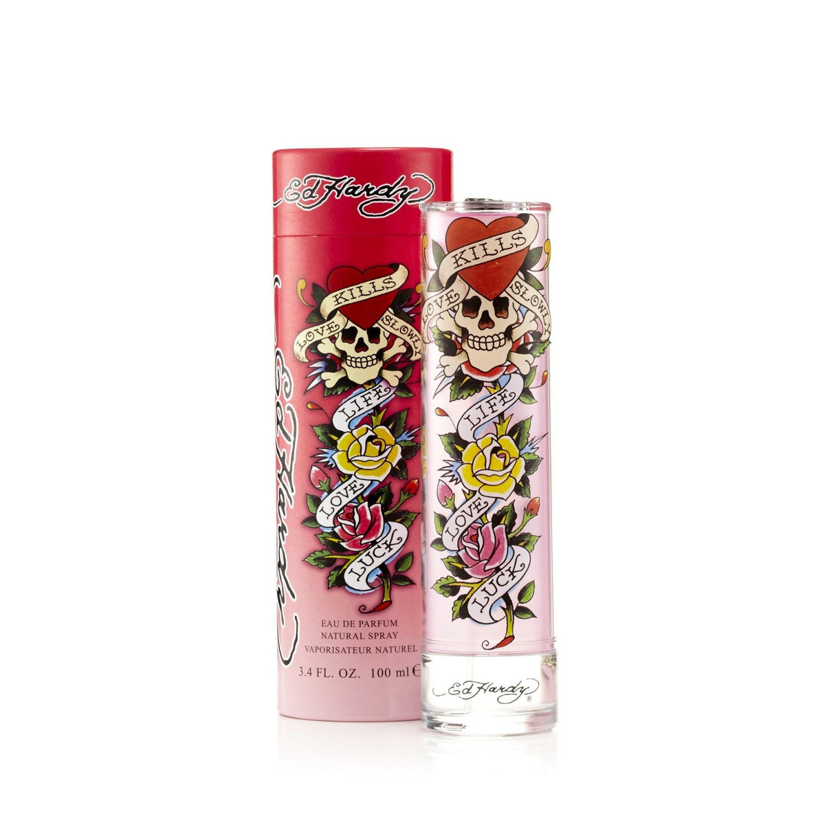 Christian Audigier Ed Hardy Eau de Parfum Womens Spray 3.4 oz.