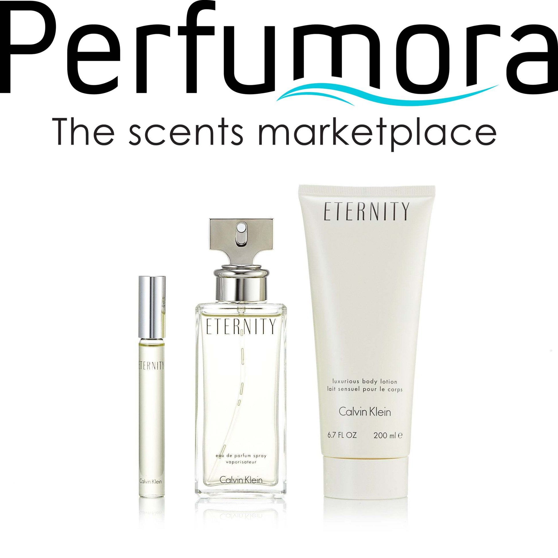 CK Eternity Gift Set for Women by Calvin Klein 3.4 oz.
