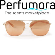 Gold Aviator Sunglasses by Coach