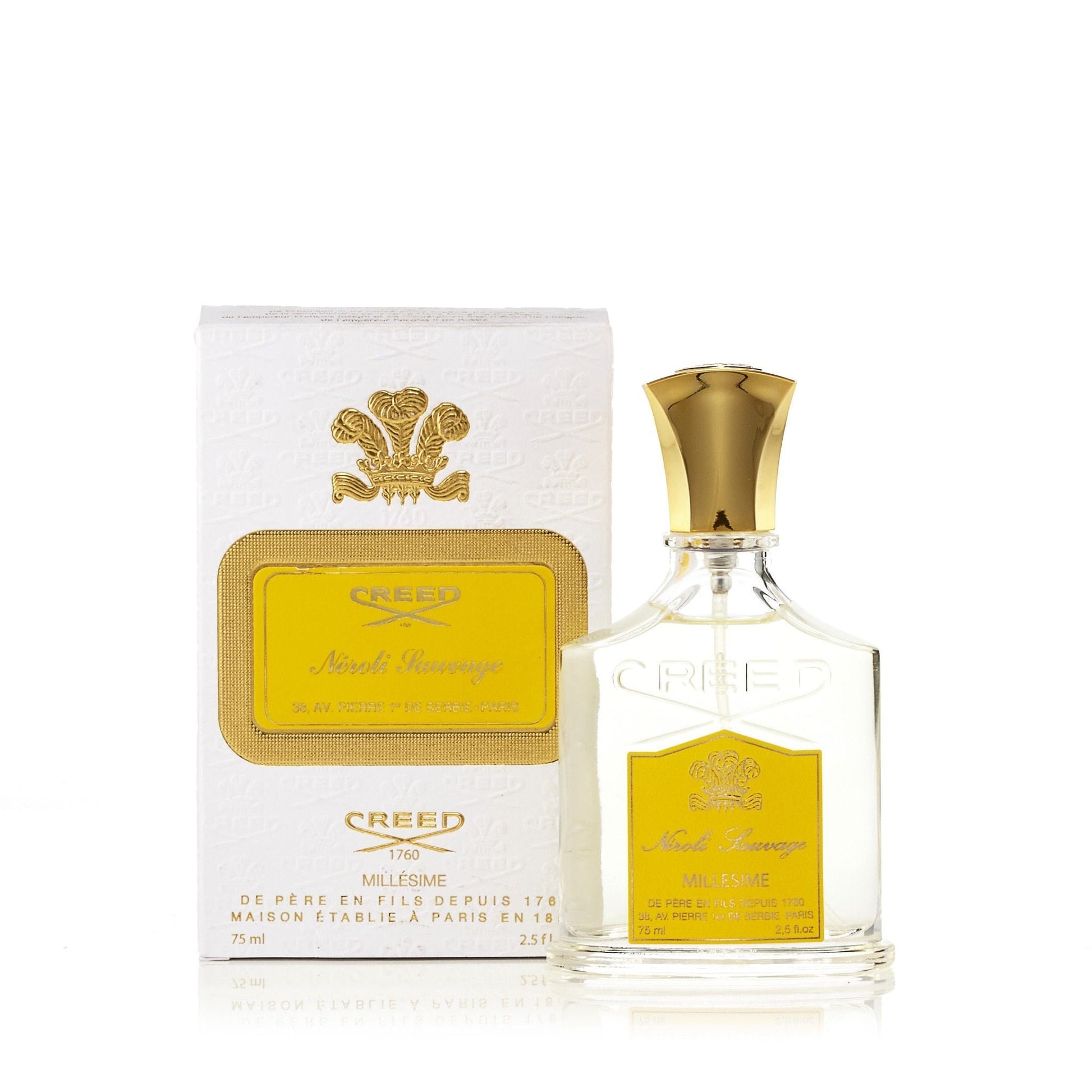 Neroli Sauvage Eau de Parfum Spray for Men and Women by Creed 2.5 oz.