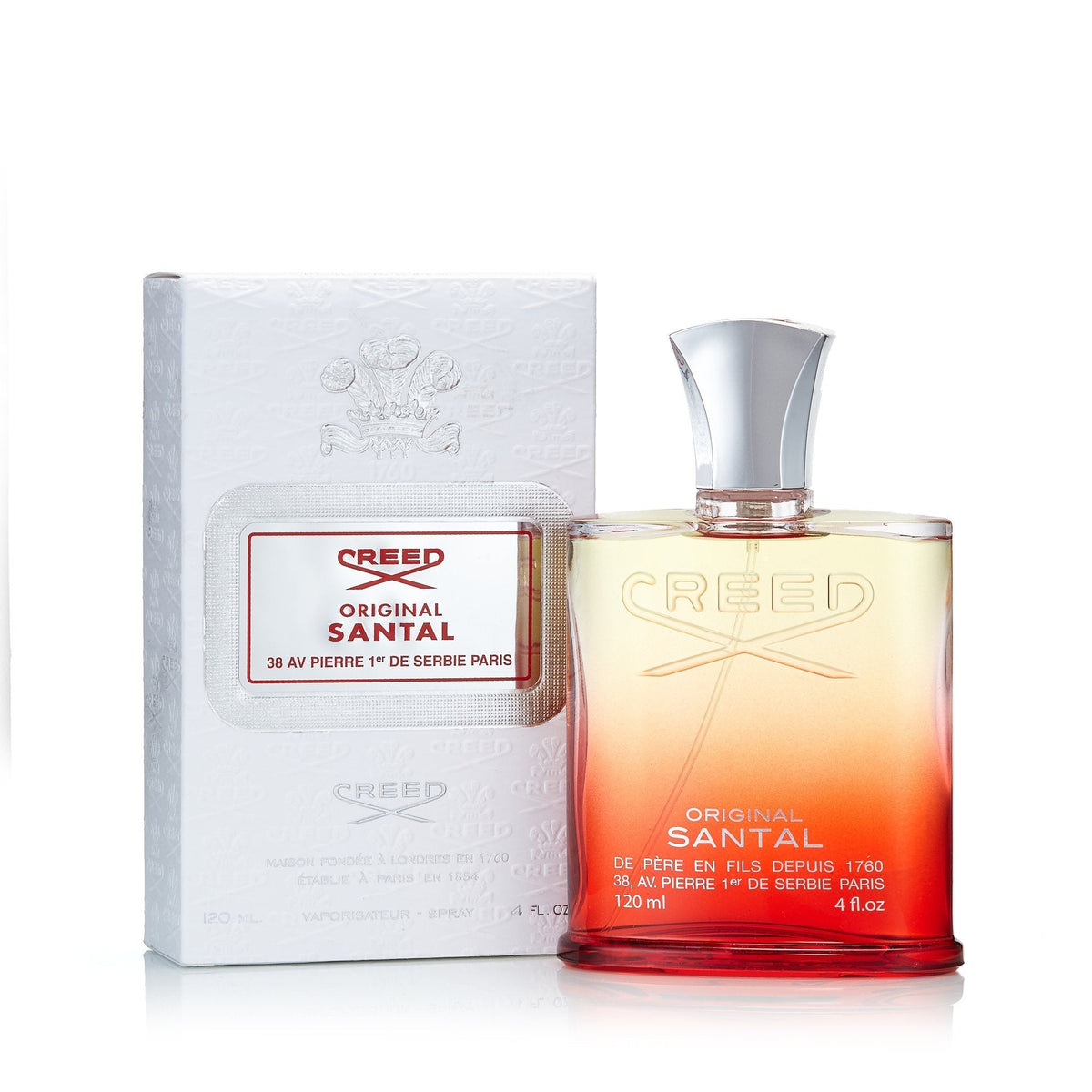 Original Santal Eau de Parfum Spray for Men by Creed 4.0 oz.