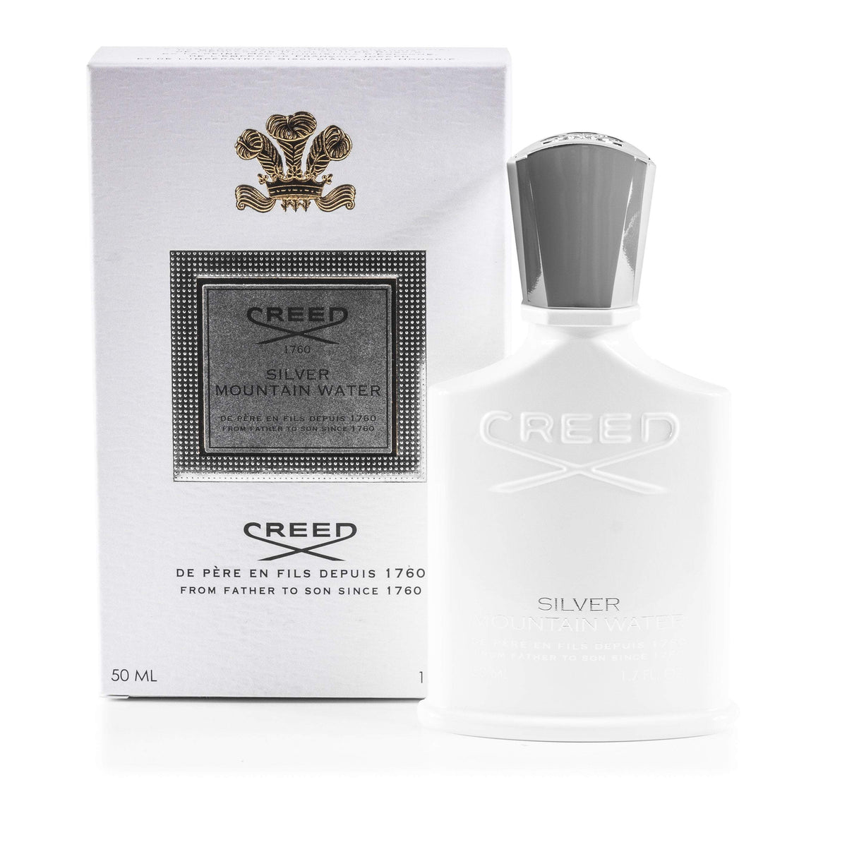 Silver Mountain Water Eau de Parfum Spray for Men by Creed 1.7 oz.