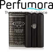Prestige Black Eau de Toilette Spray for Men by Cuba 3.0 oz.