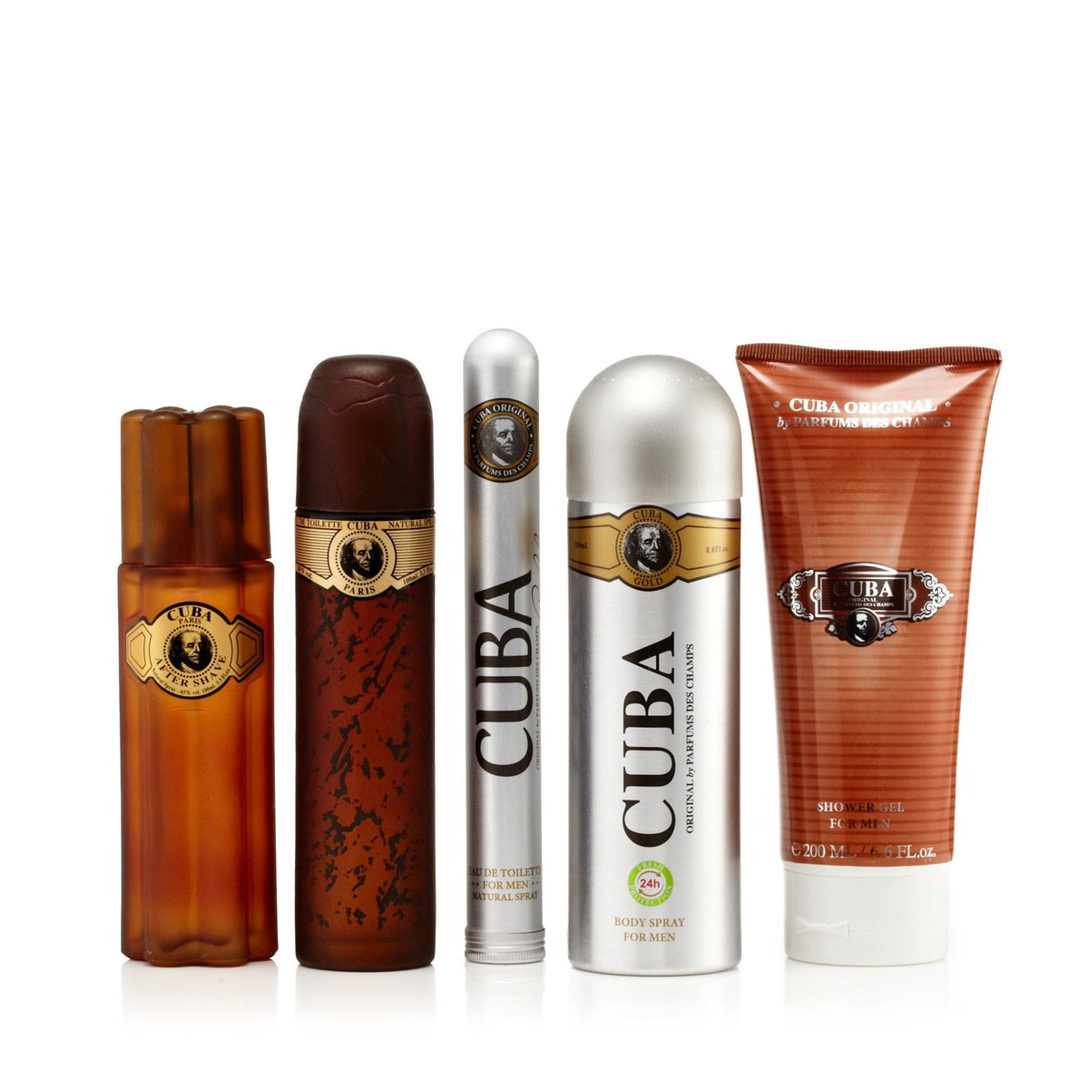 Cuba Must Have Gold Gift Set Mens  3.3 oz.