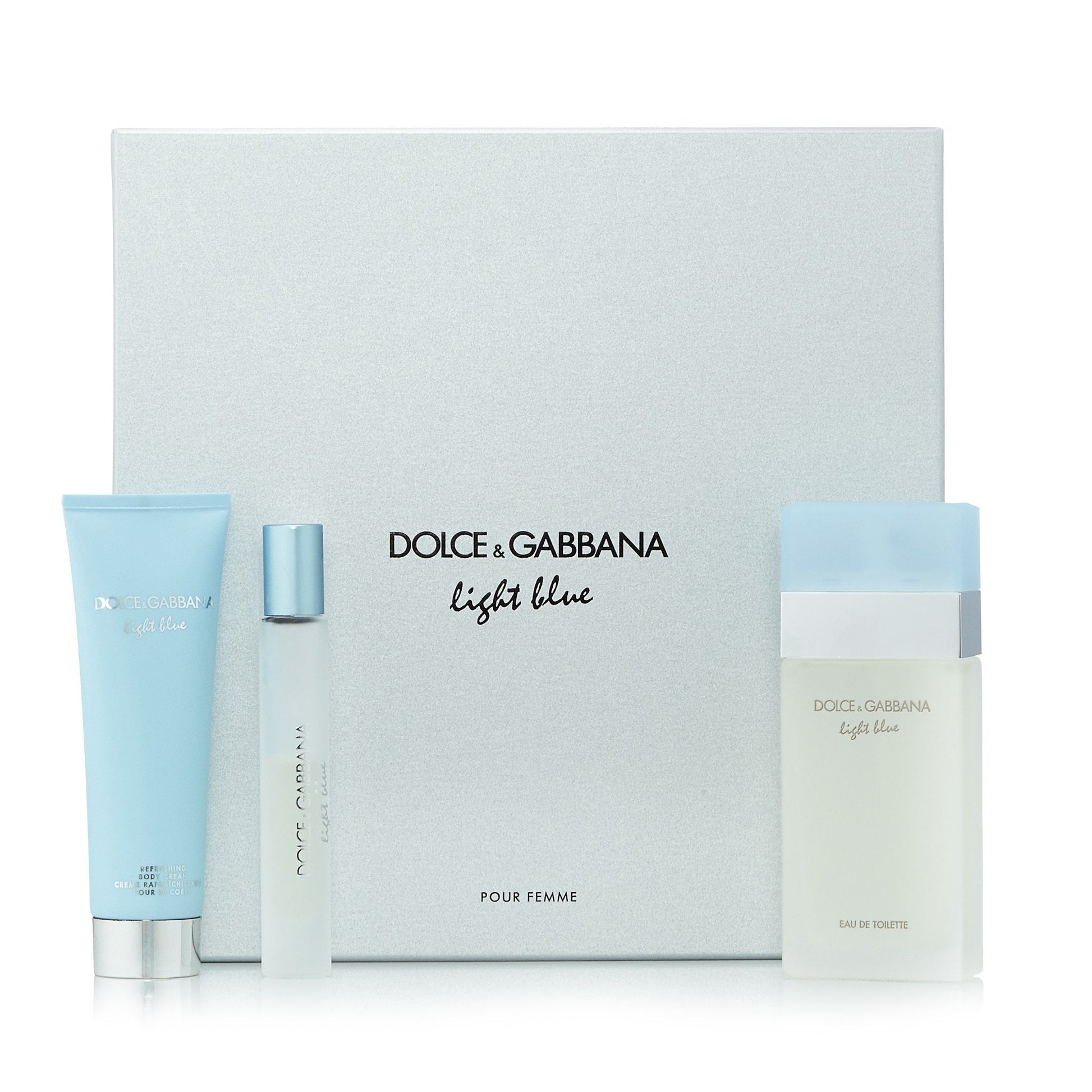 Light Blue Set for Women by D&G 1.6 oz.