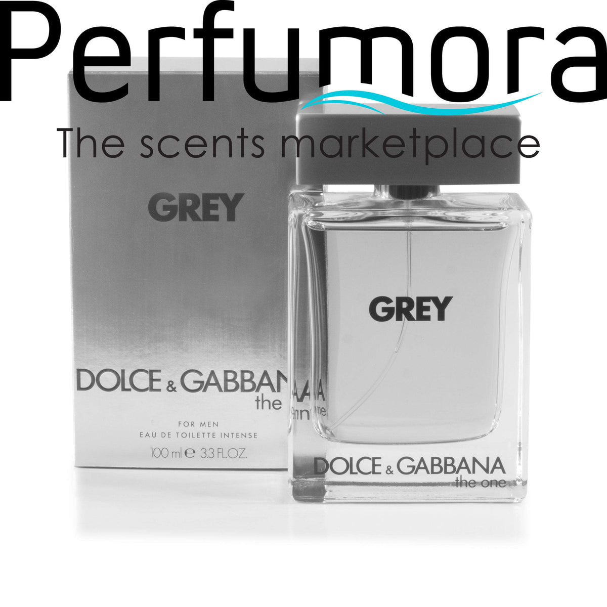 Grey Eau de Toilette Spray for Men by D&G 3.3 oz.