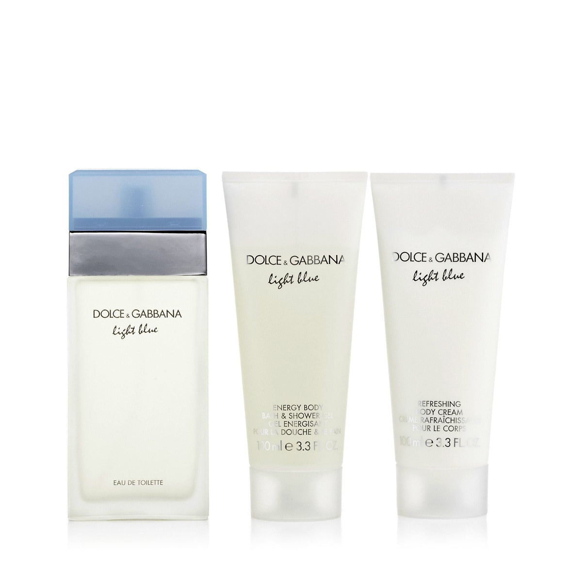 D&G Light Blue Gift Set Womens 3.3 oz.