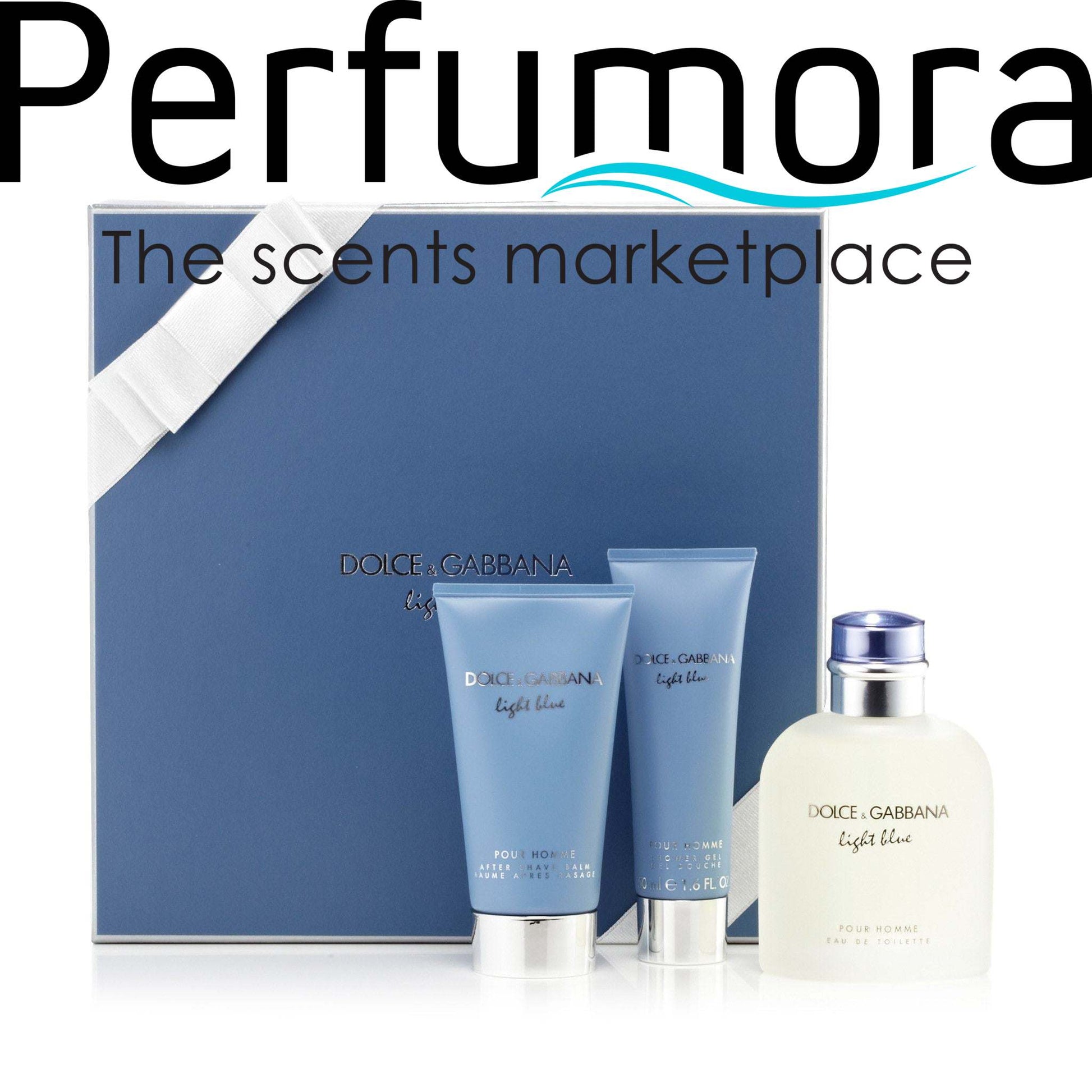 D&G Light Blue Gift Set Mens 