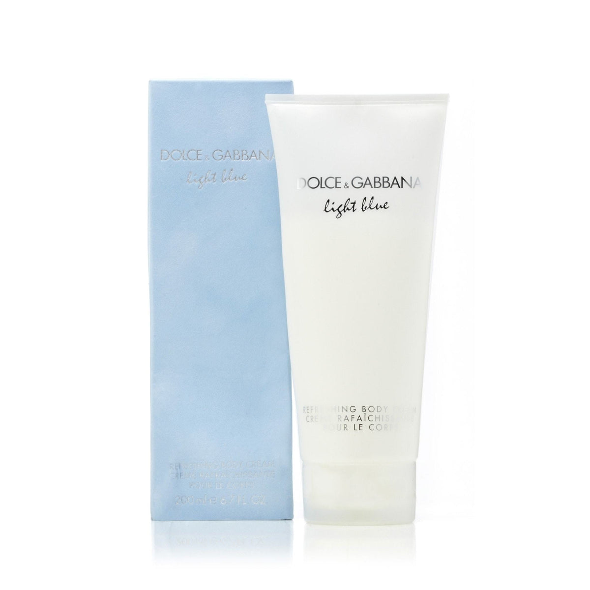 D&G Light Blue Body Cream Womens  6.7 oz.