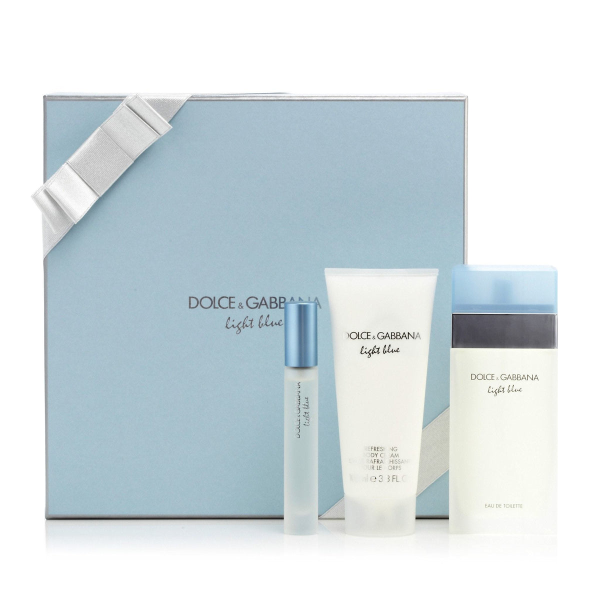 D&G Light Blue Gift Set Womens 3.4 oz. 