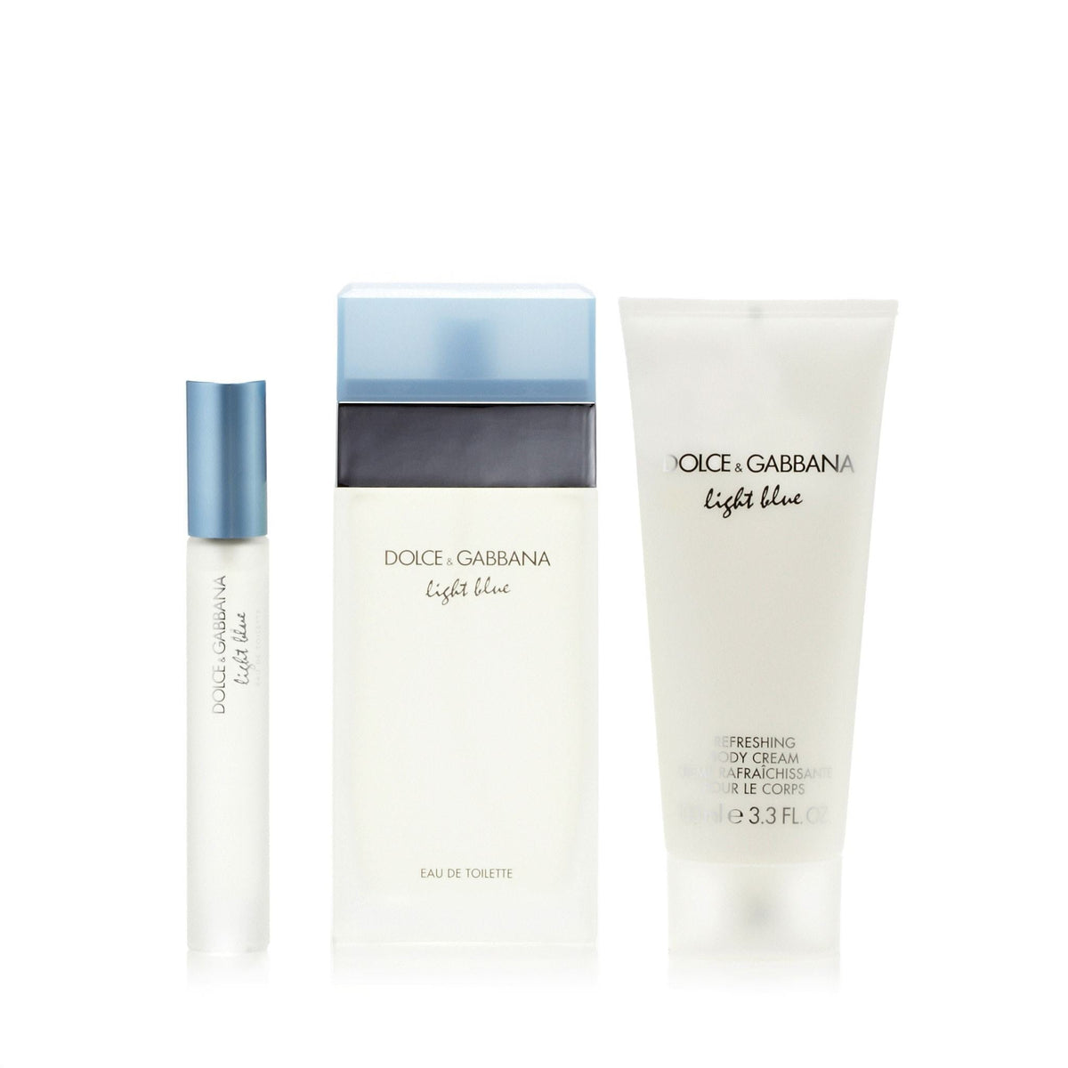 D&G Light Blue Gift Set Womens 3.4 oz. 