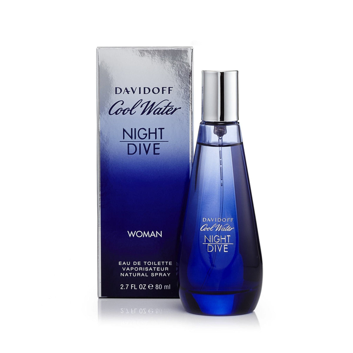 Davidoff Cool Water Night Dive Eau de Toilette Womens Spray 2.7 oz. 