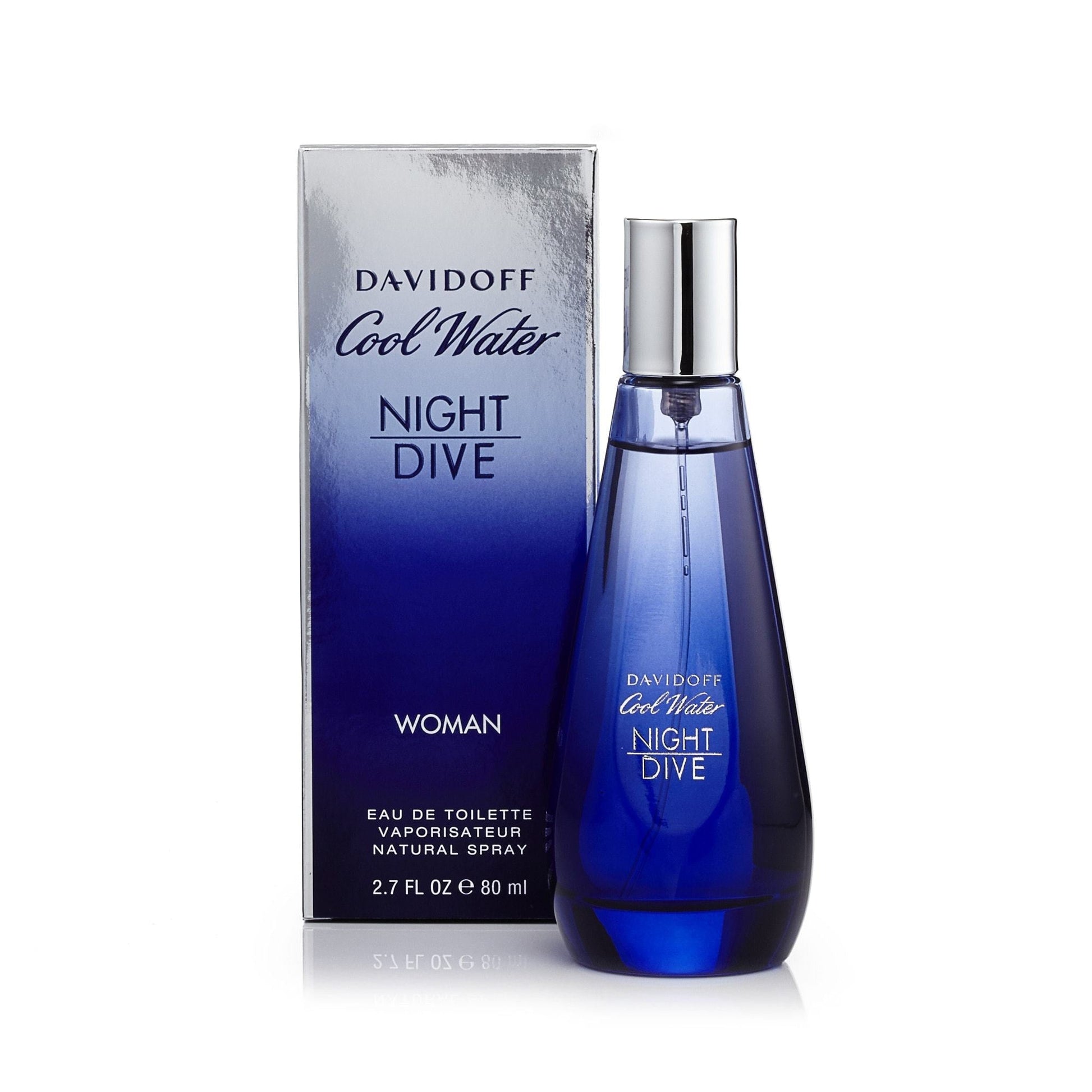 Davidoff Cool Water Night Dive Eau de Toilette Womens Spray 2.7 oz. 