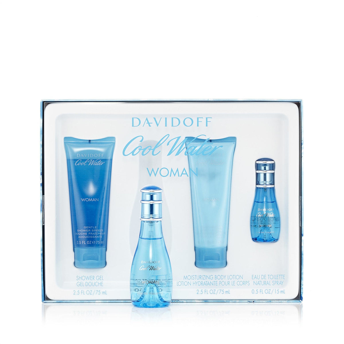 Cool Water Gift Set for Women by Davidoff 1.7 oz.