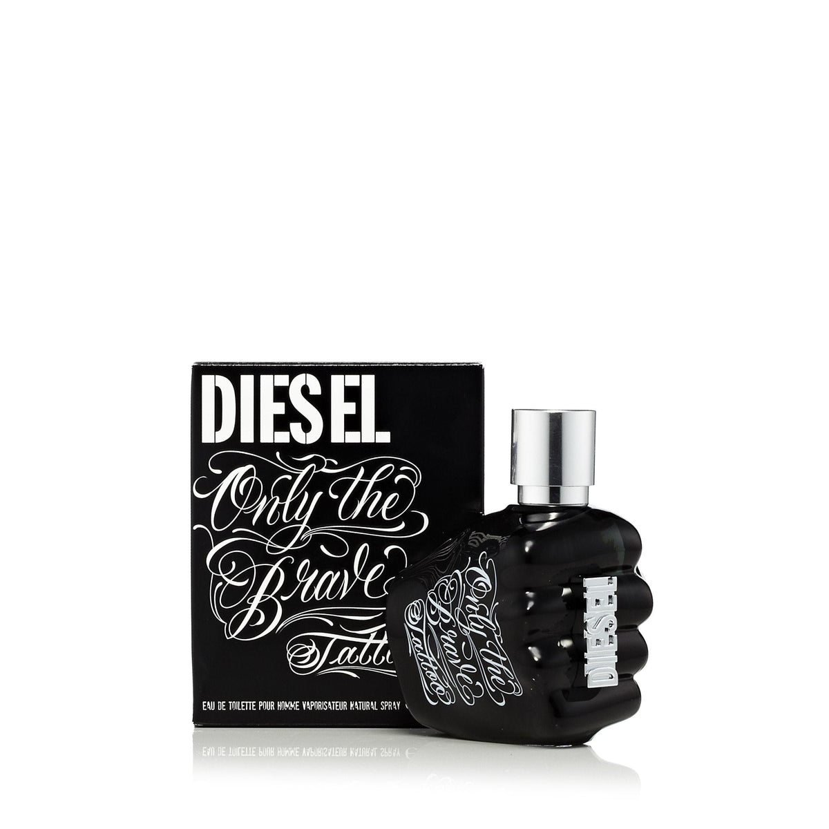 Only The Brave Tattoo Eau de Toilette Spray for Men by Diesel 1.7 oz.