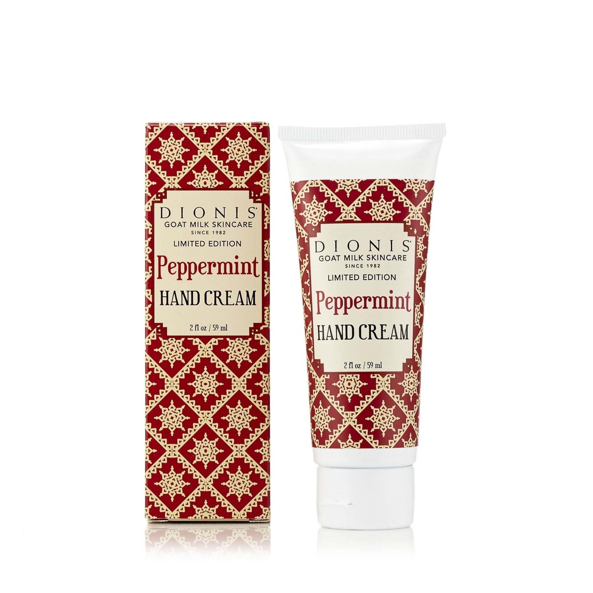 Peppermint Hand Cream by Dionis 2.0 oz.