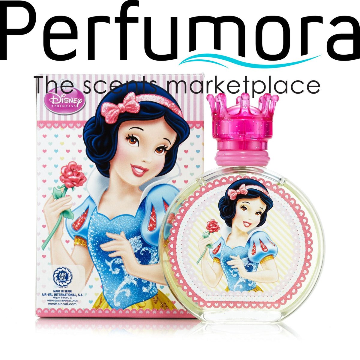 Snow White Eau de Toilette Spray for Girls by Disney 3.4 oz.
