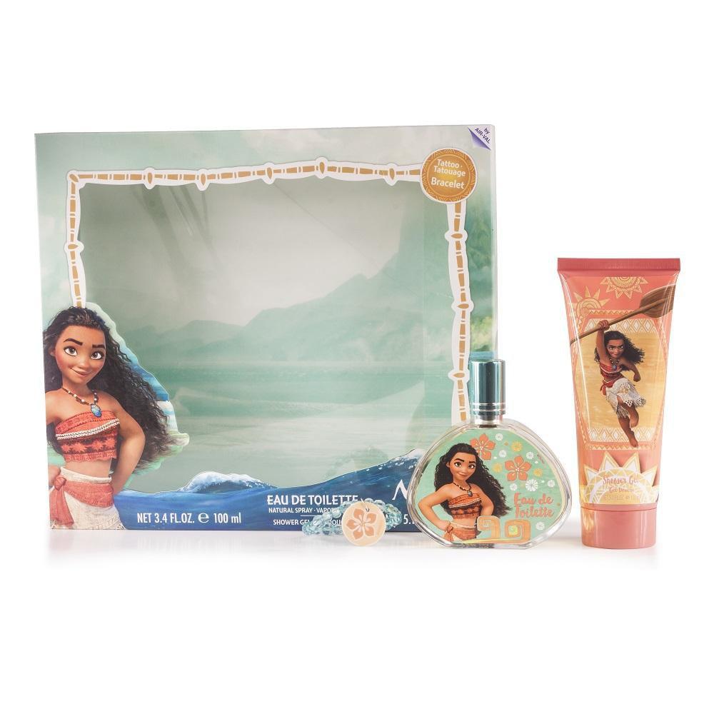 Moana Gift Set for Girls by Disney 3.4 oz.