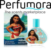 Moana Eau de Toilette Spray for Girls by Disney 3.4 oz.