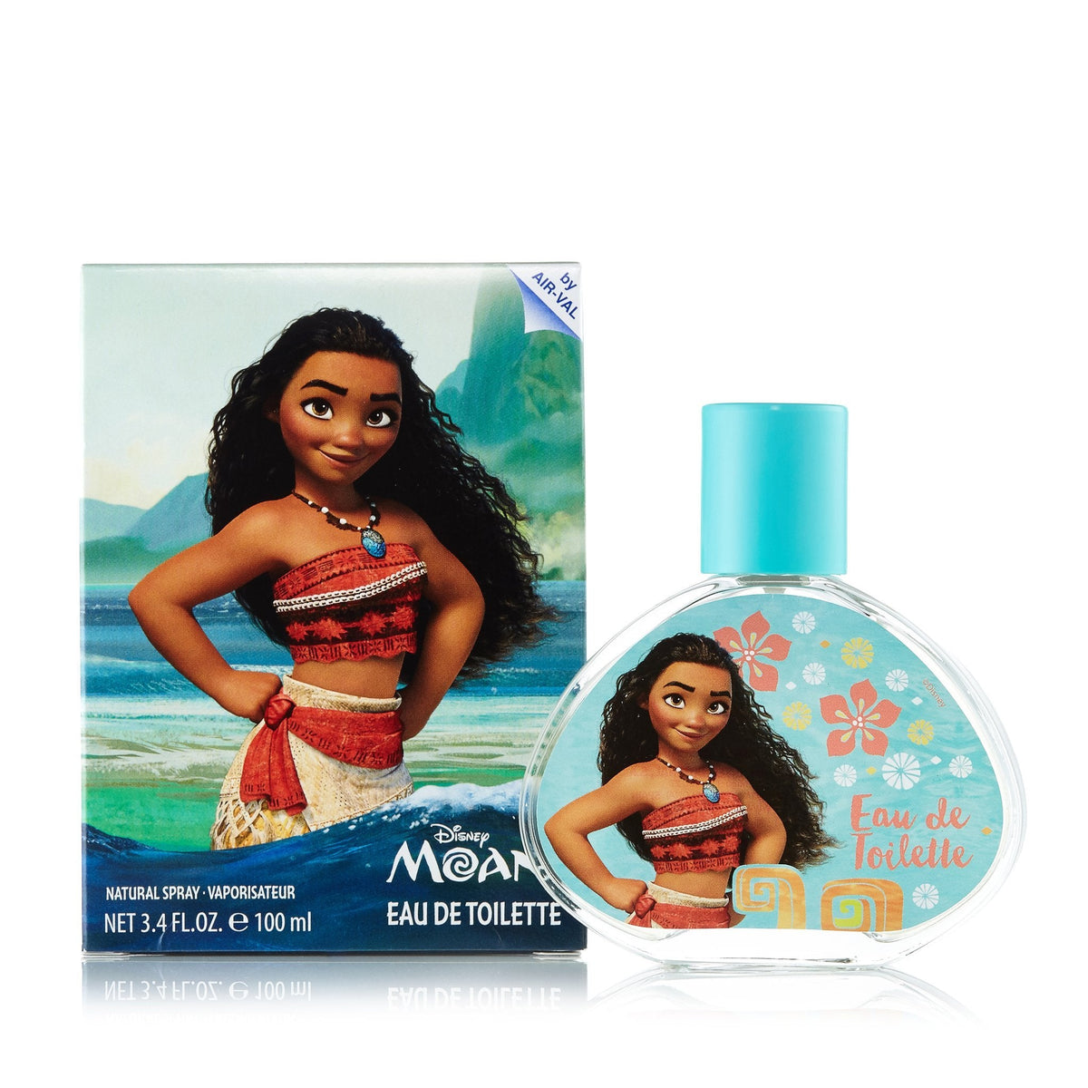 Moana Eau de Toilette Spray for Girls by Disney 3.4 oz.