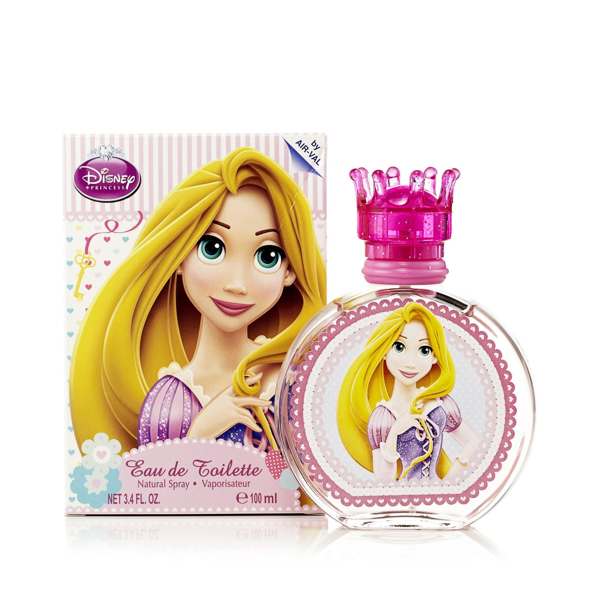 Princess Repunzel Eau de Toilette Spray for Girls by Disney 3.4 oz.