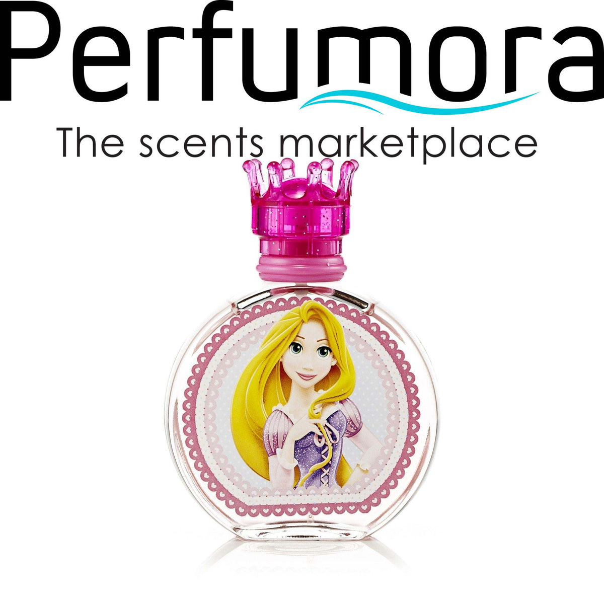 Princess Repunzel Eau de Toilette Spray for Girls by Disney 3.4 oz.