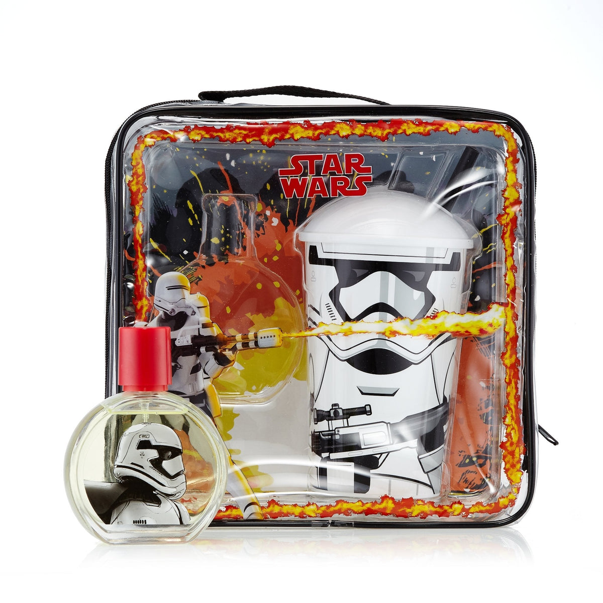 Star Wars Lunch Box Gift Set for Boys by Disney 1.7 oz.