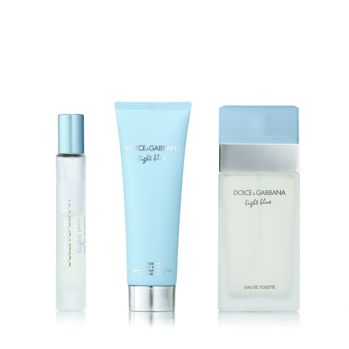 Light Blue Set for Women by D&G 1.6 oz.