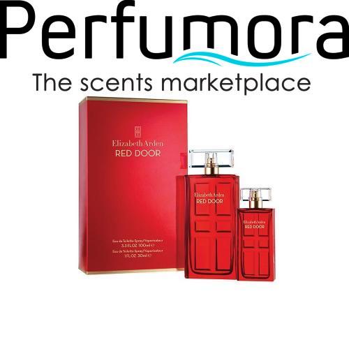 RED DOOR 2 PCS SET: 3.3 EAU DE TOILETTE SPRAY + 1 OZ EAU DE TOILETTE SPRAY (PICTURE BOX)