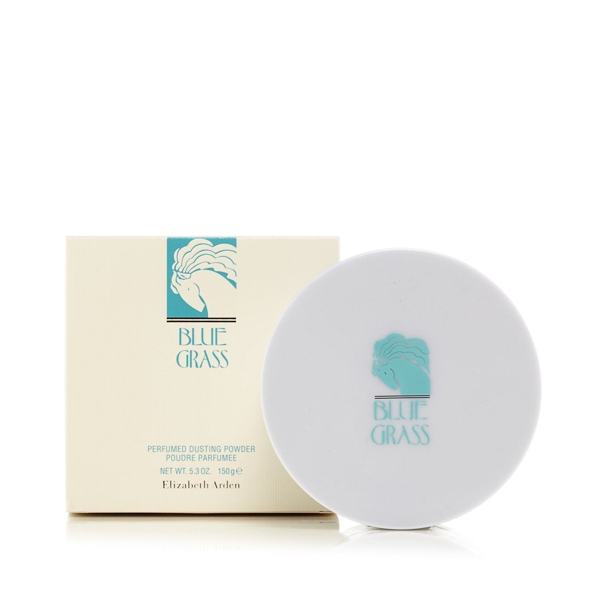 Blue Grass Dusting Powder for Women by Elizabeth Arden 5.3 oz.